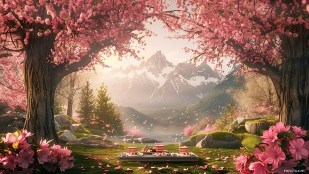 Fresh Spring Backdrops