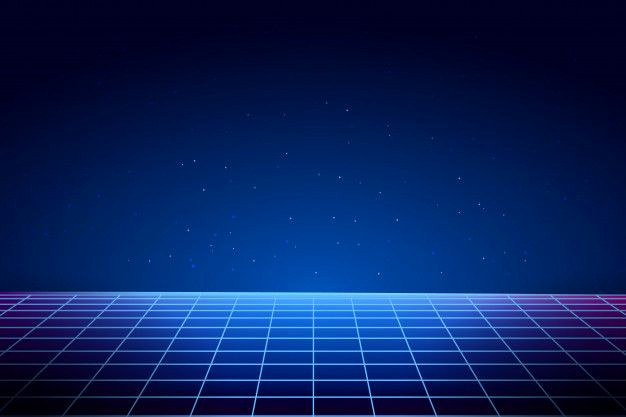 Futuristic Vibe: Cyberpunk Laser Grid Vector