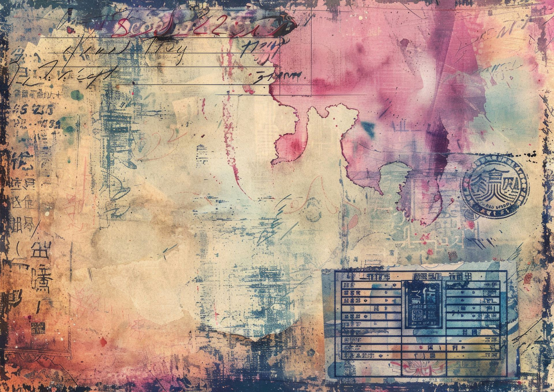 Free Grunge Backgrounds for Junk Journaling & DIY Crafts