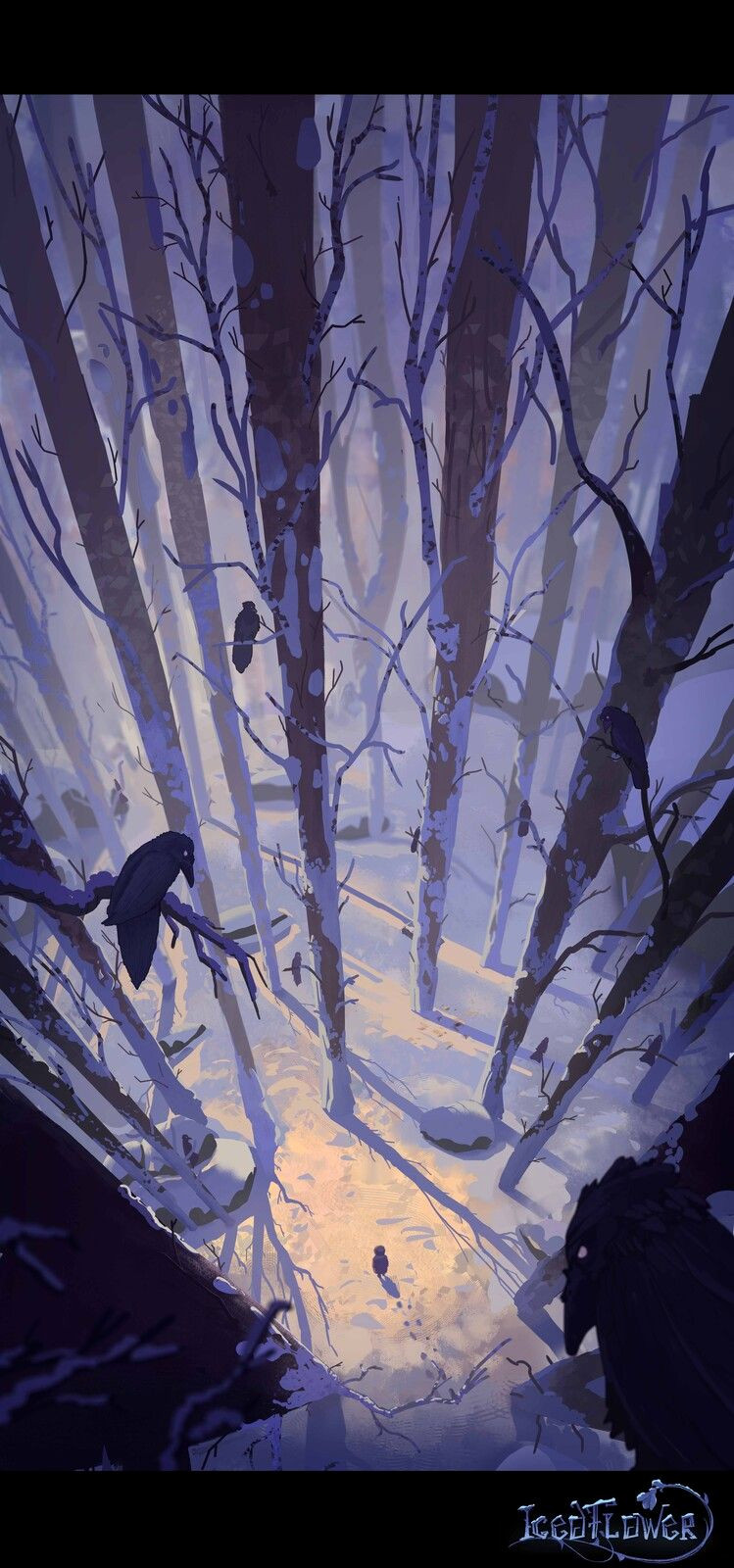 Blooming Beauty: Iced Flower Magic