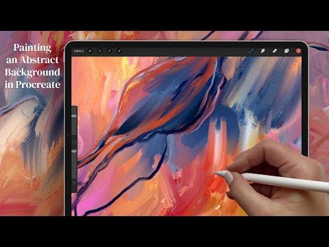 Create Stunning Abstract Backdrops in Procreate