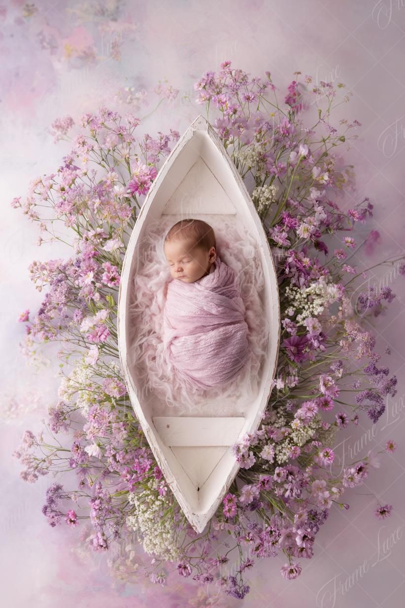 Instant Newborn Baby Backdrops: 50+ Stylish Digital Templates