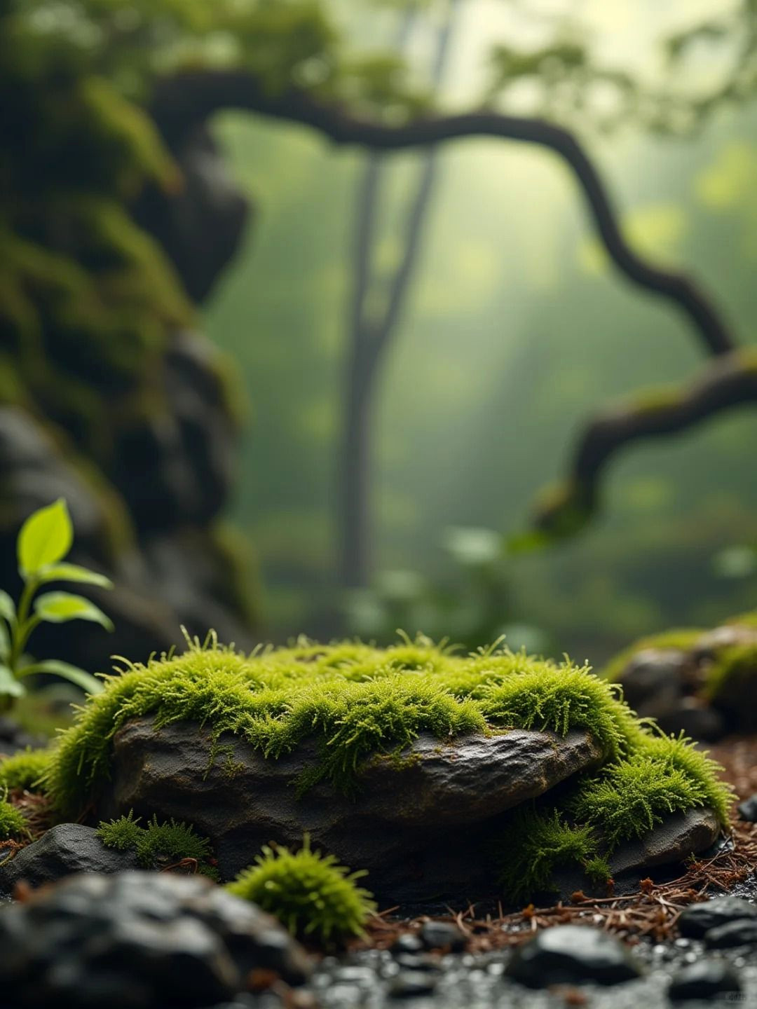 Go Green with a Calming Background