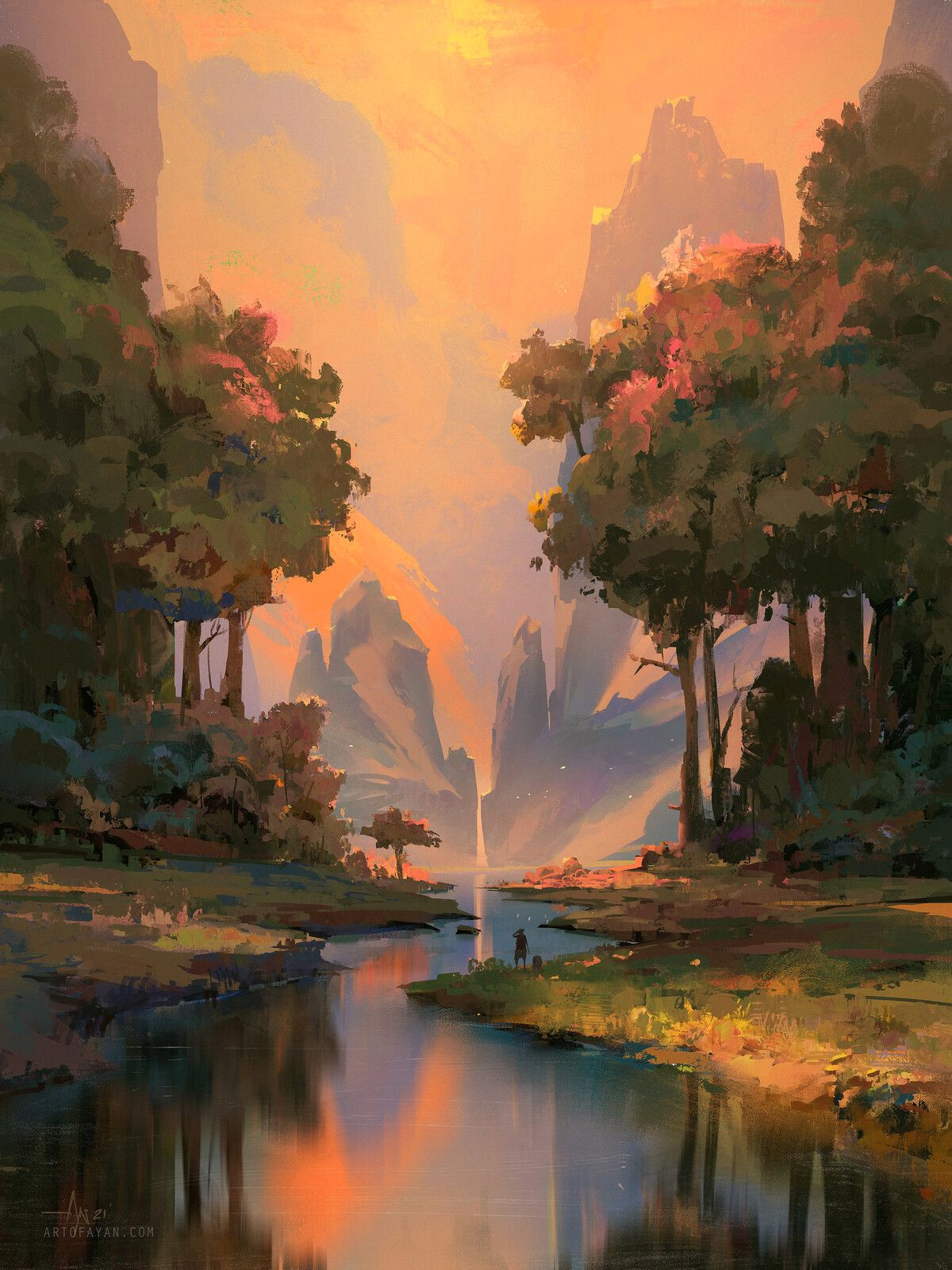 Breathtaking Sunrise in Daybreak Valley