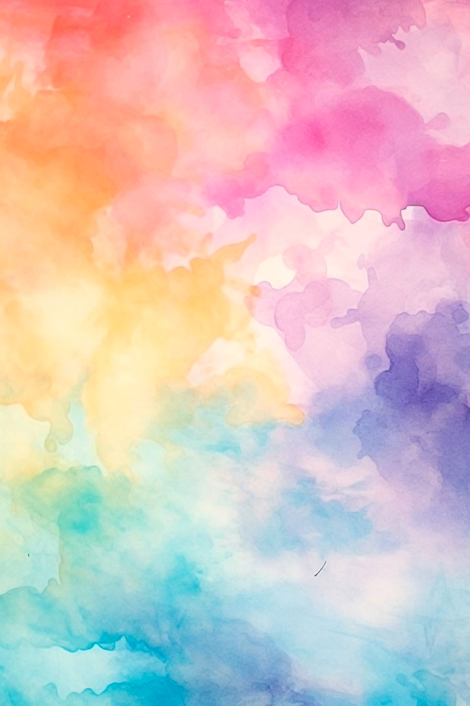 Vibrant Rainbow Watercolor Backdrops to Brighten Your Space
