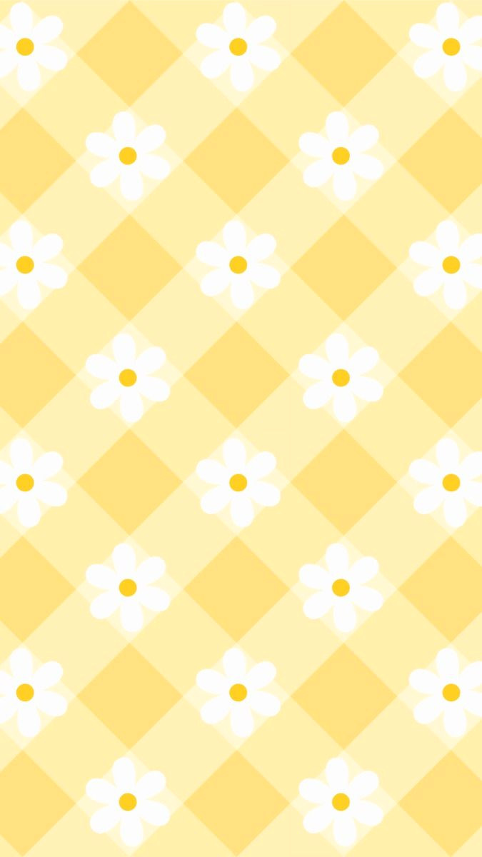 Sunny Yellow Daisy Wallpaper