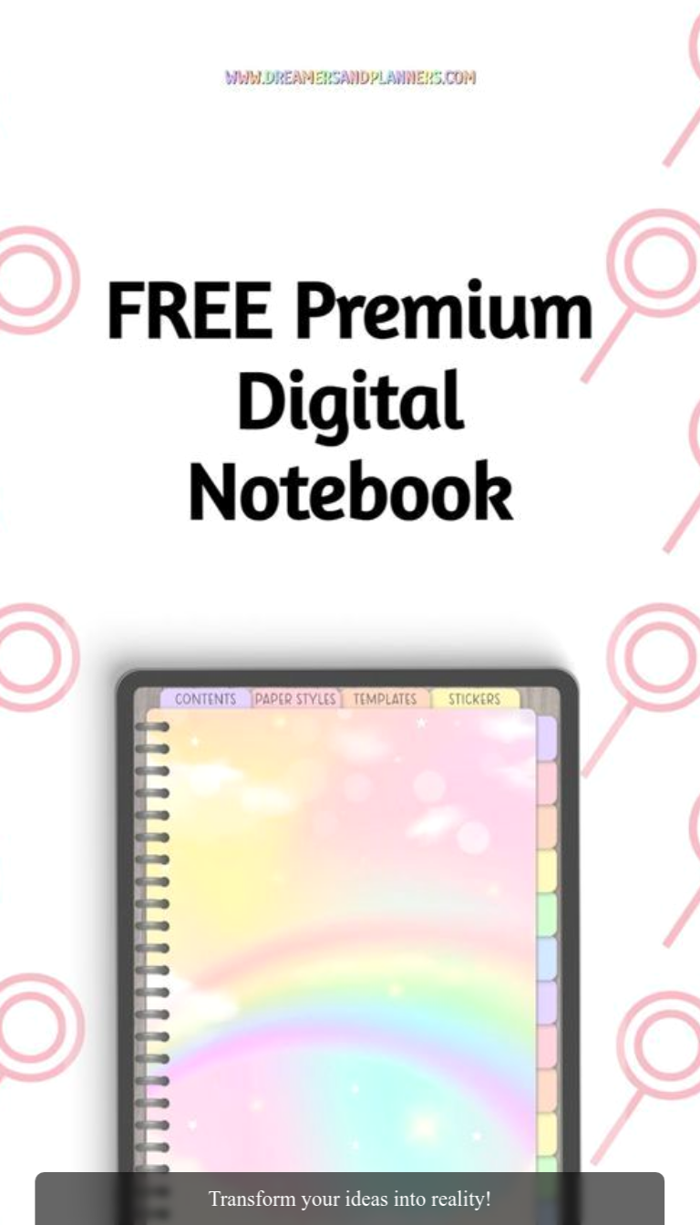 Achieve 2024 Goals with Free Digital Planners & Note Templates