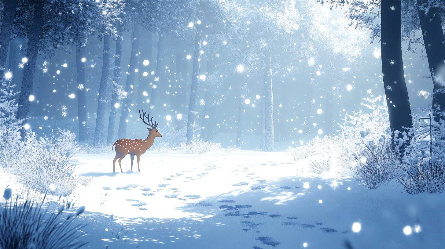 Majestic Winter Forest Dreams