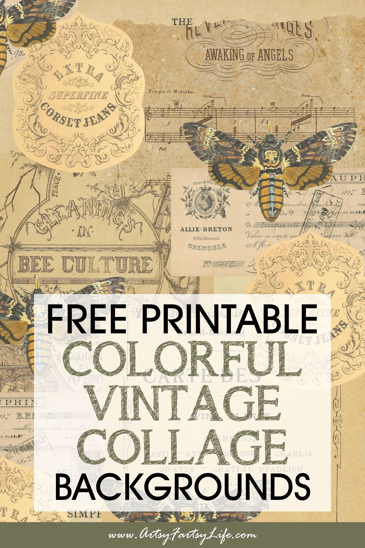 Easy Vintage Collage Templates to Skyrocket Your Creativity
