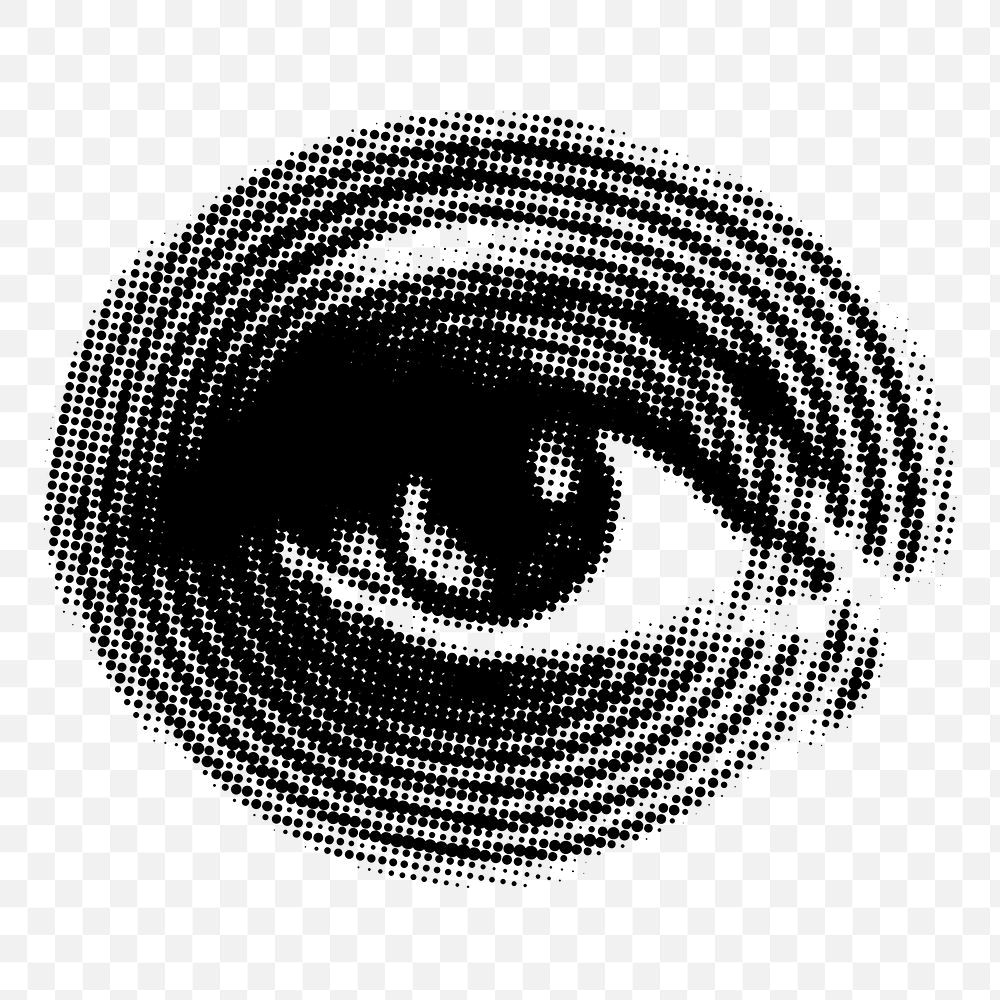 Grunge Eye Halftone: 14817161 PNG Images for Your Designs
