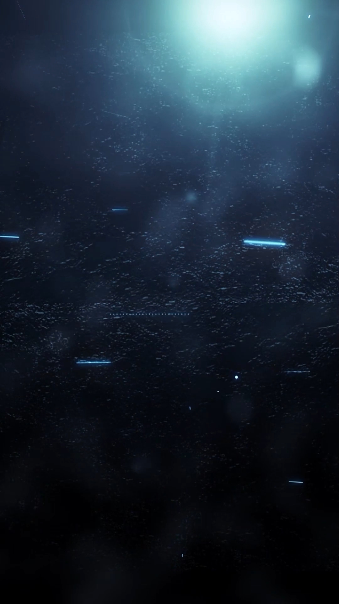 Glowing Cosmos: The Ethereal Blue Nebula