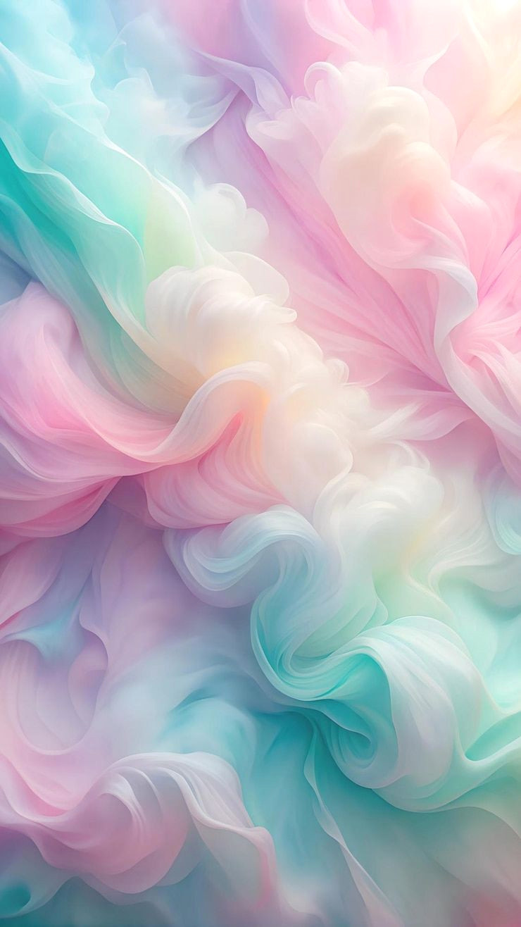 Soft Pastel Hues Gradient Background