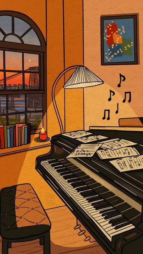 Vintage Music Aesthetic Wallpaper