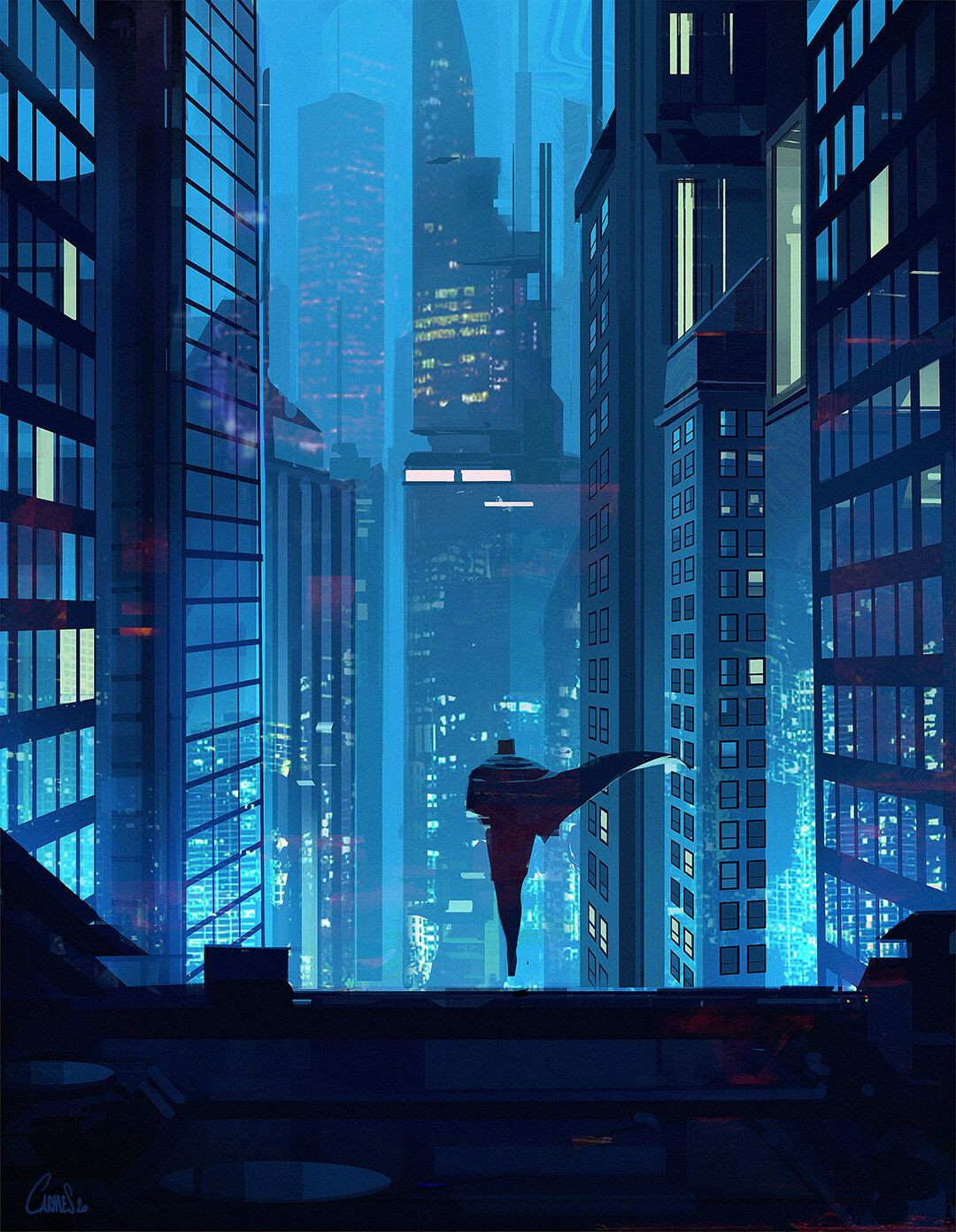 City Nightscape Magic