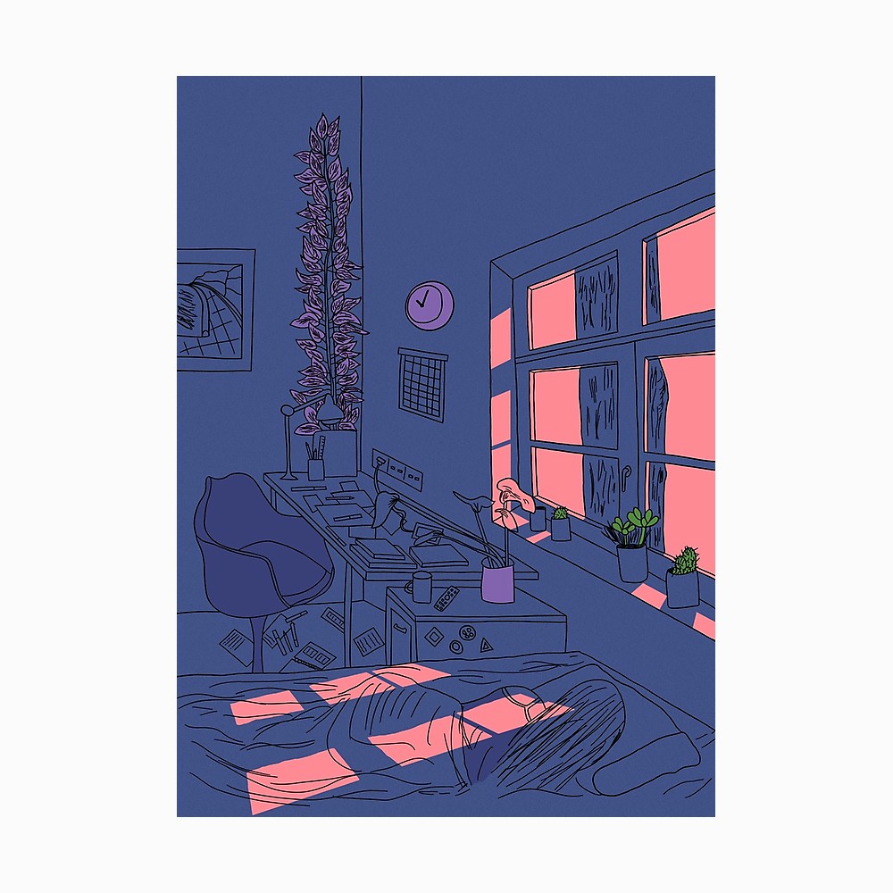 Elevate Your Couch: Chic ‘Lazy Day’ Art Prints for Sale