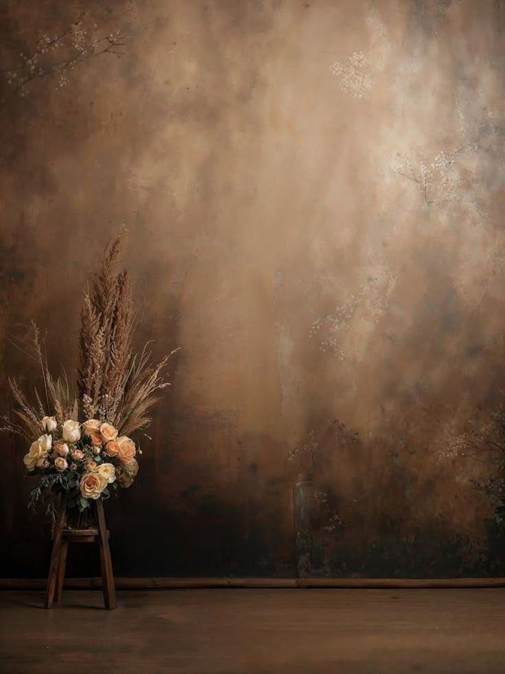 Rustic Floral Maternity Backdrops for Dreamy Photos