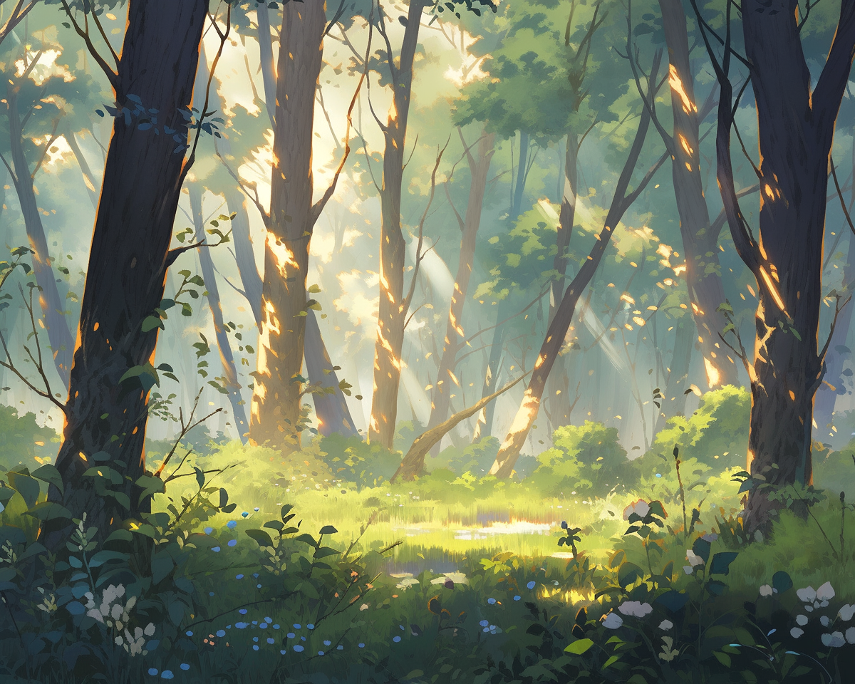 Whimsical Forest Illustrations