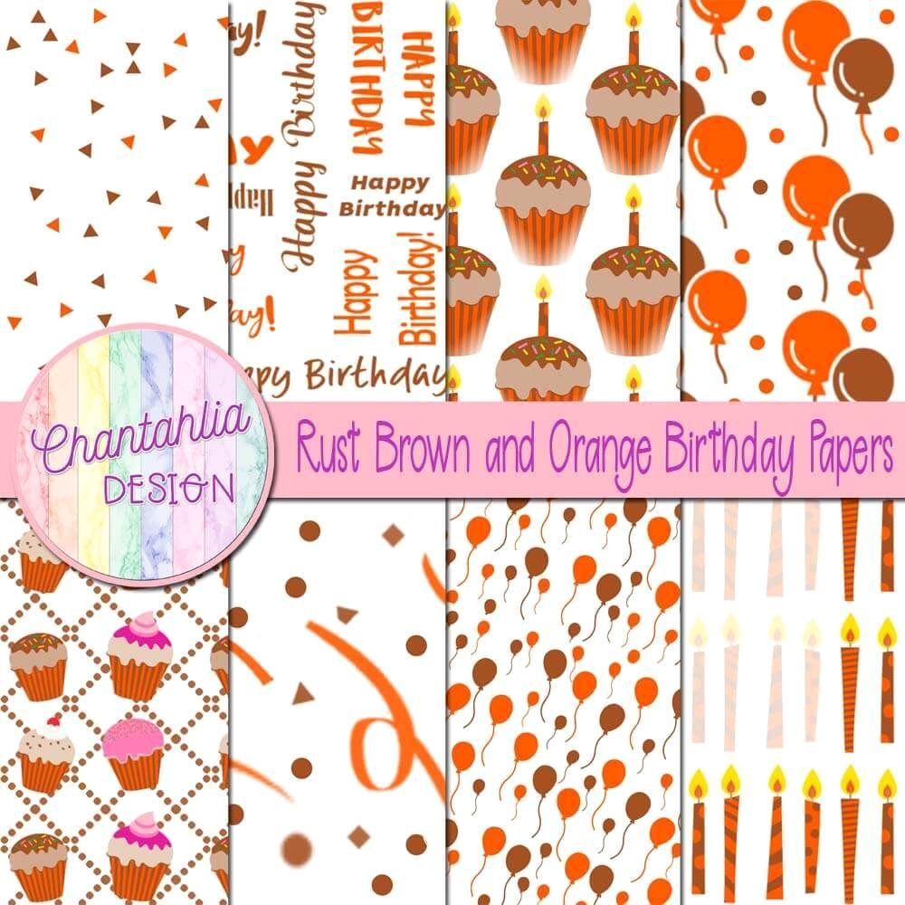 Instant Download: Free Birthday Digital Papers