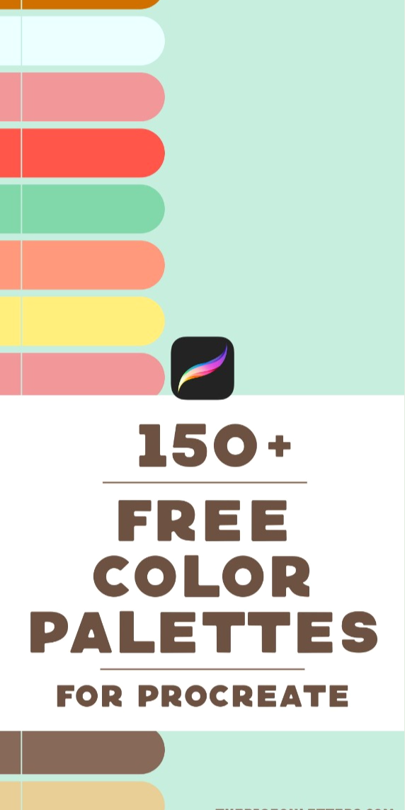 Elevate Your Art: 60+ Free Procreate Color Palettes