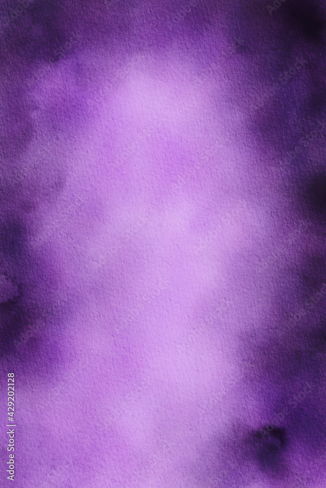 Deep, Dreamy Purple Watercolor Backgrounds