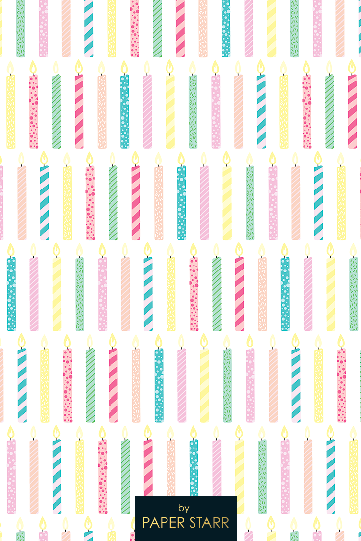 Sparkling Birthday Wishes: Instant Digital Paper Designs