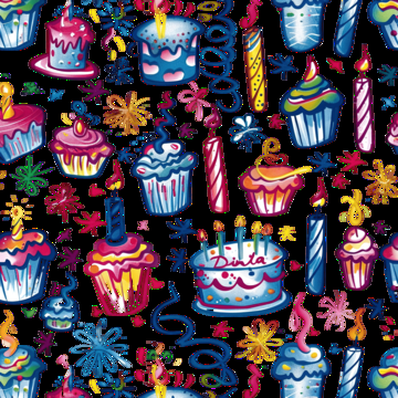 Easy Birthday Decorations: Free SVG & PNG Files