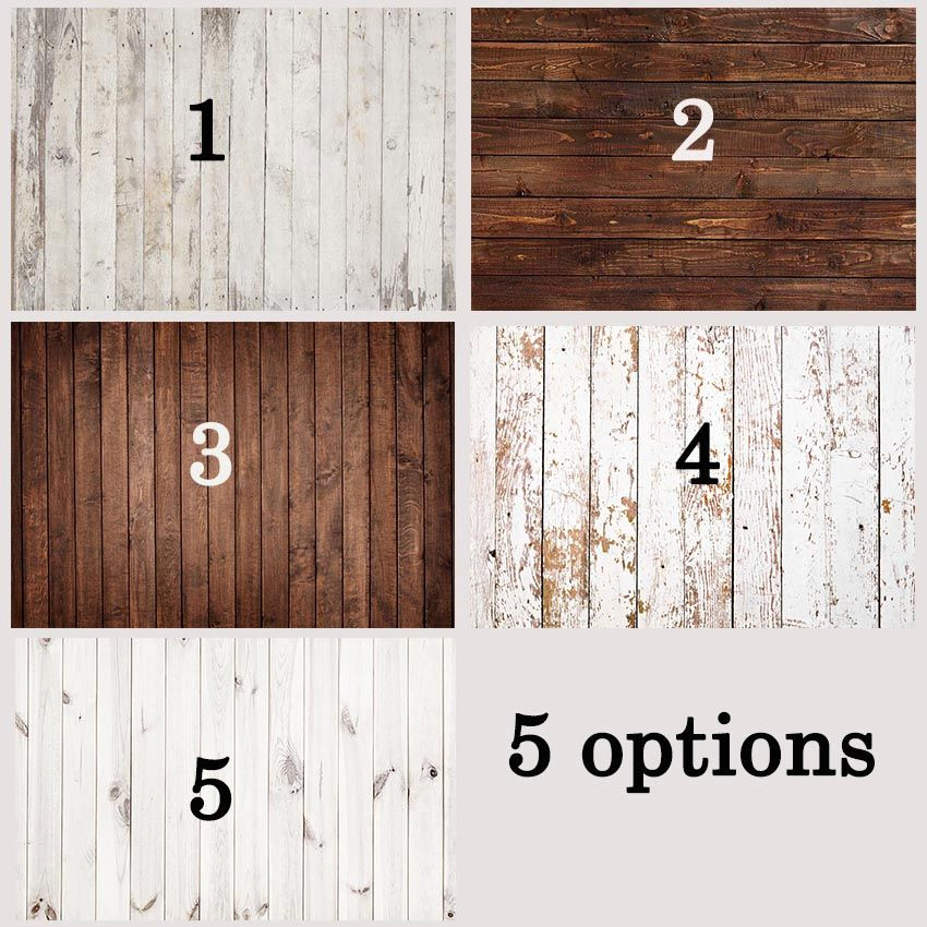 Cozy Wooden Backdrops for Newborn Photoshoots