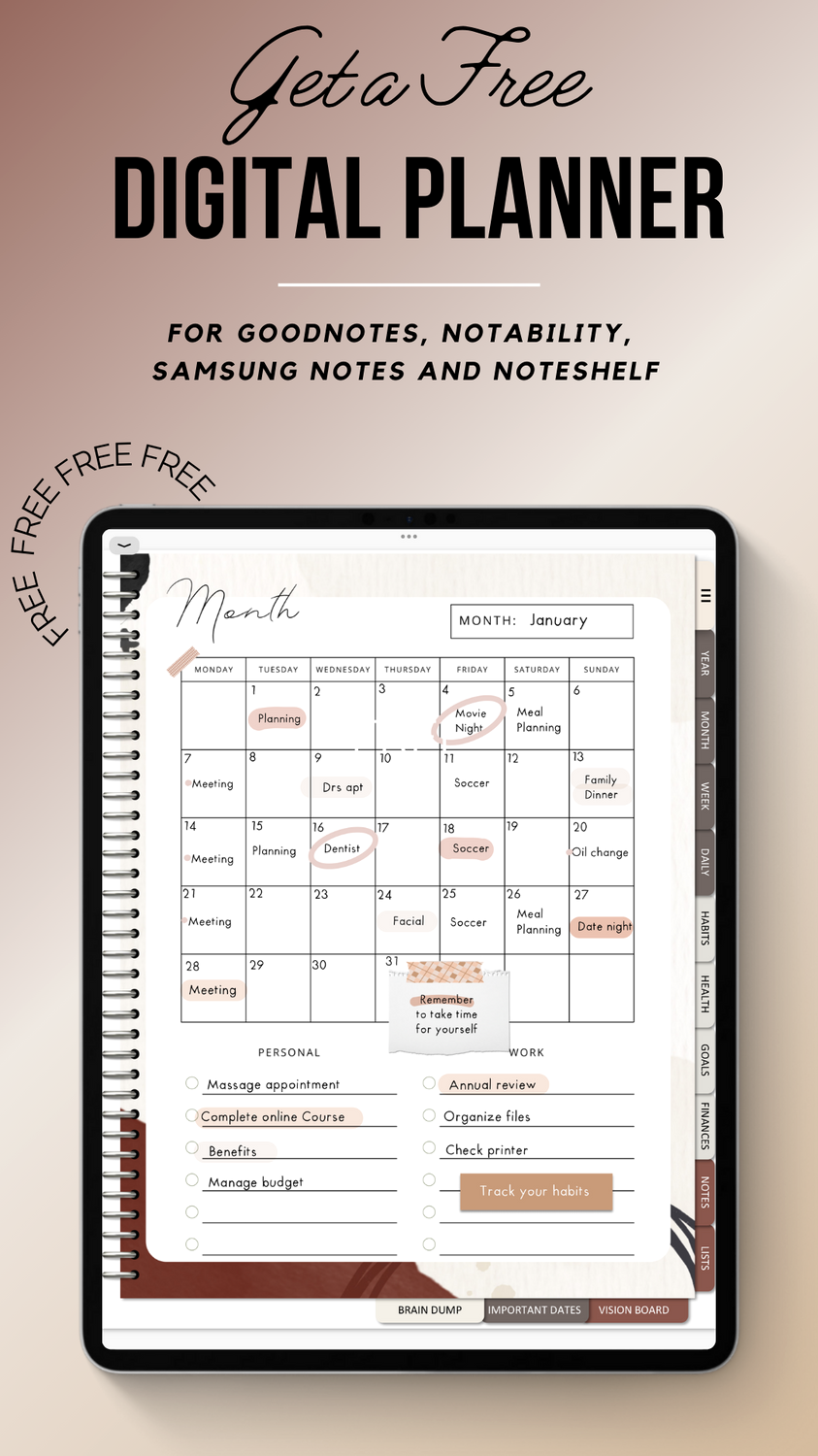 Boost Productivity with Our Minimalist Planner