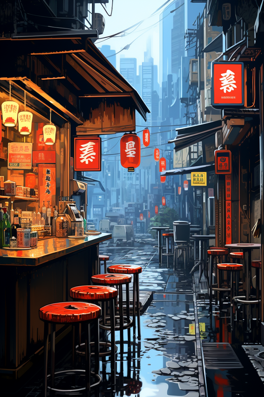 Capturing Tokyo’s Spirit with AI-Powered Art