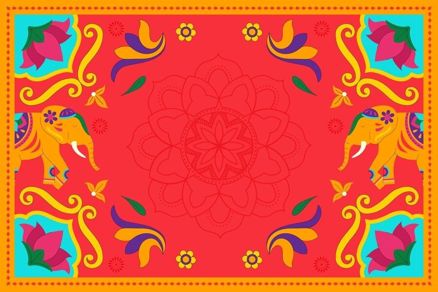 Free Republic Day Background: Beautiful Hand-Drawn Vectors