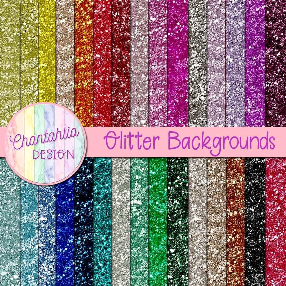 Dazzling Glitter Backgrounds for Inspiration