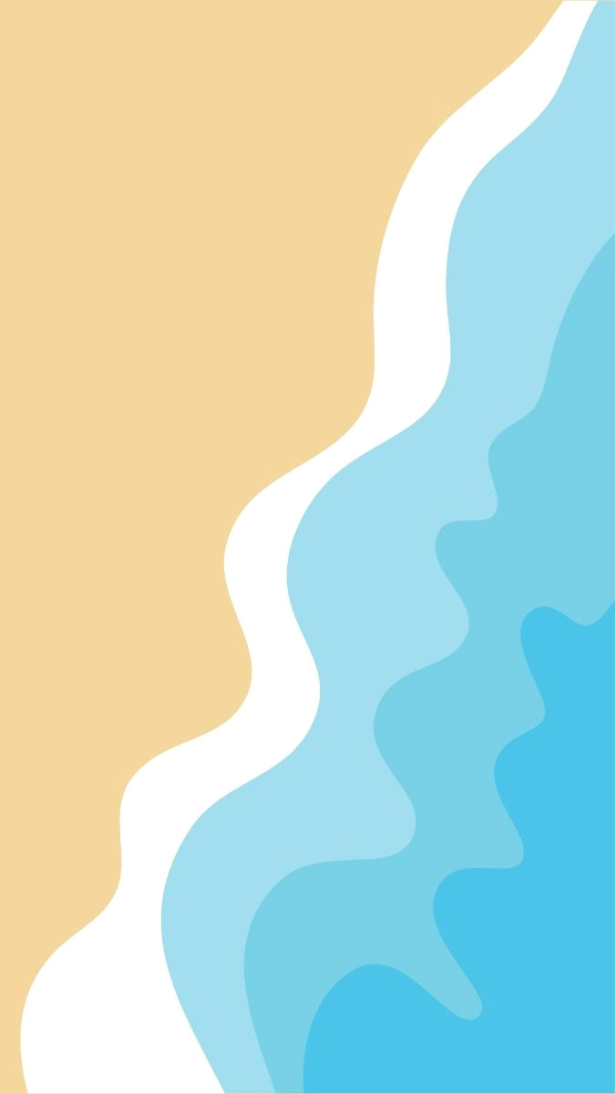 Dive into Calm: Ocean Waves Wallpaper for Your Phone