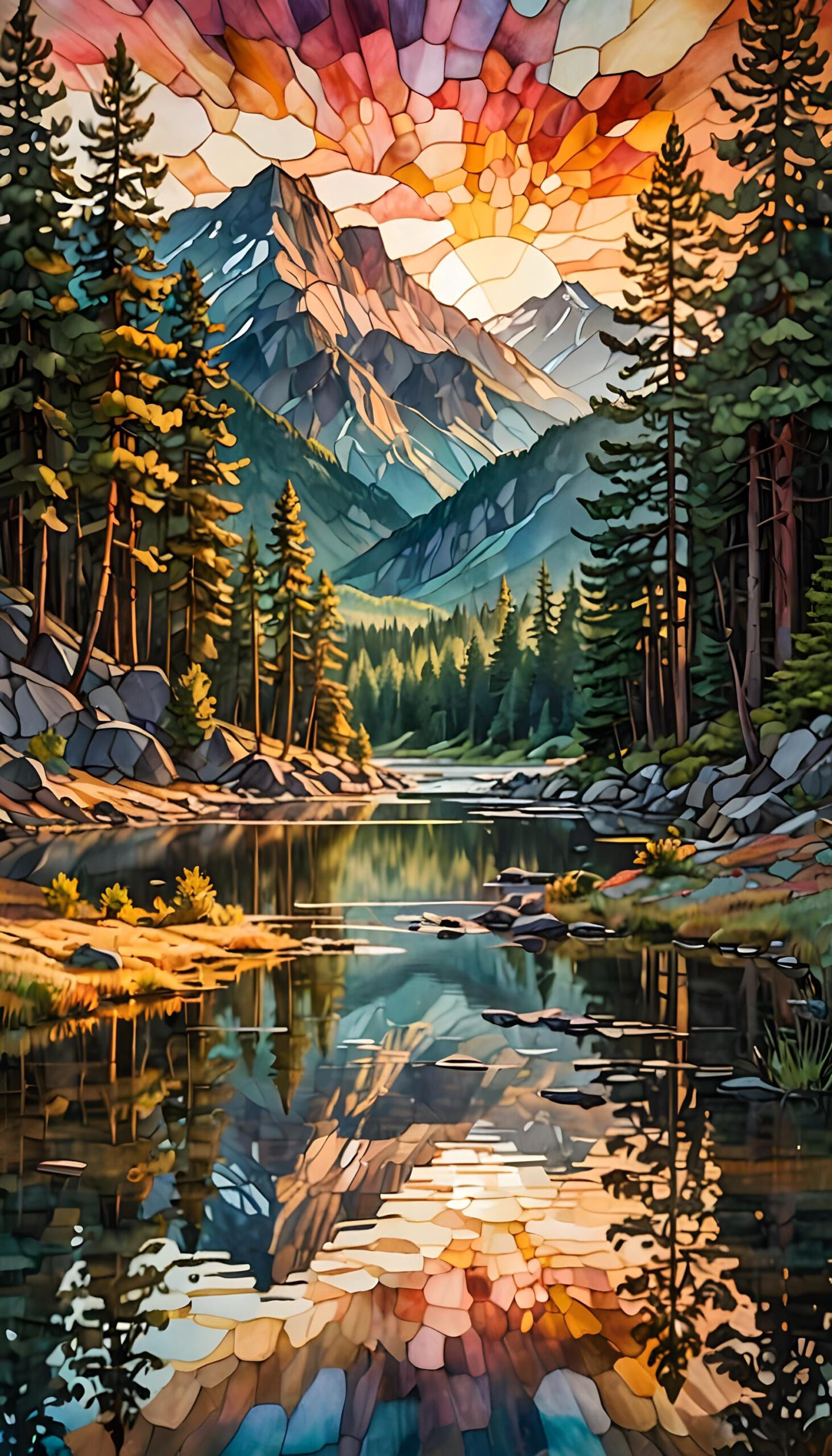 Breathtaking Mountain Sunset Wallpapers