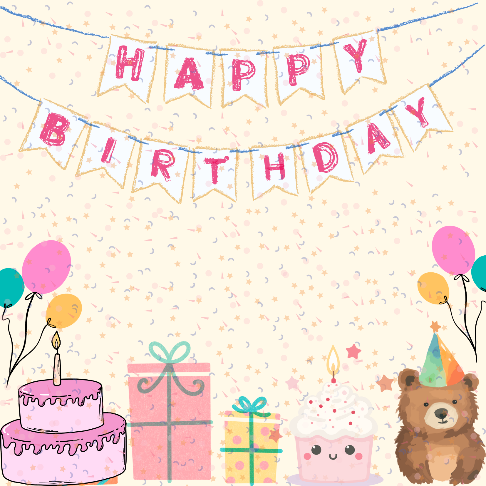 Sweet Pastel Birthday Party Aesthetic