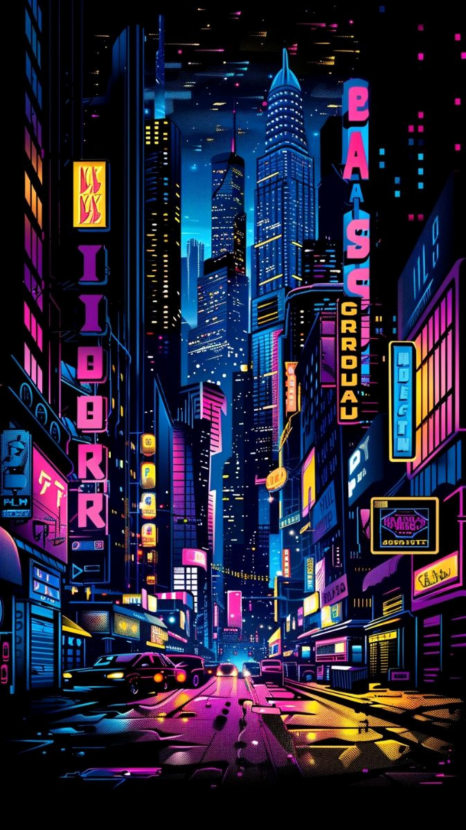 Nocturnal City: A World of Neon Dreams