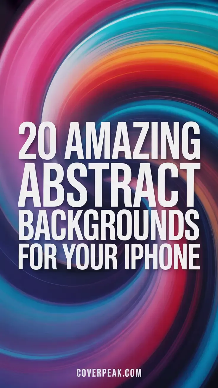 Boost Your iPhone Photos with 20 Breathtaking Abstract Backgrounds