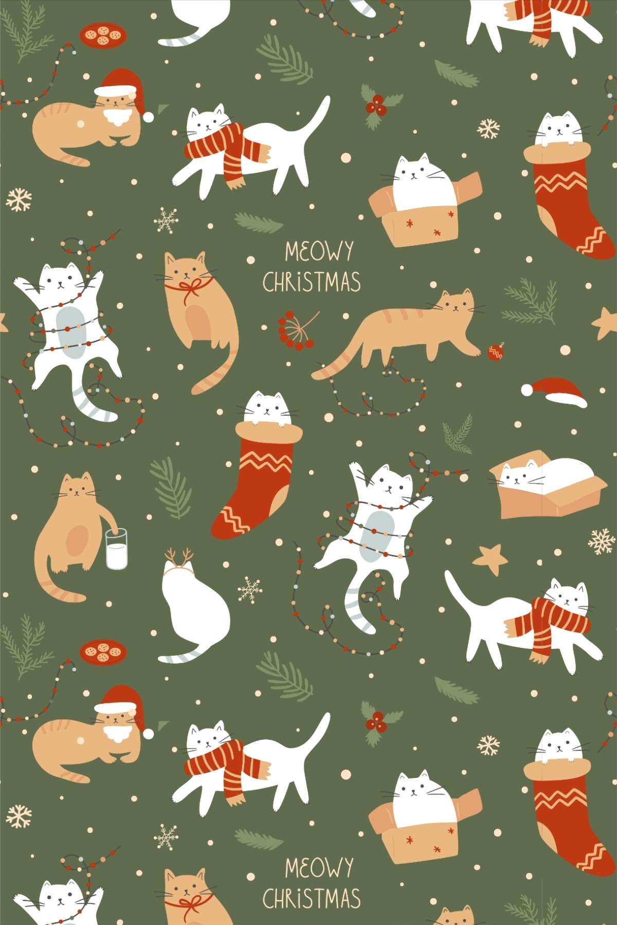 Laugh-Out-Loud Christmas Cats: Fun Winter Pet Designs