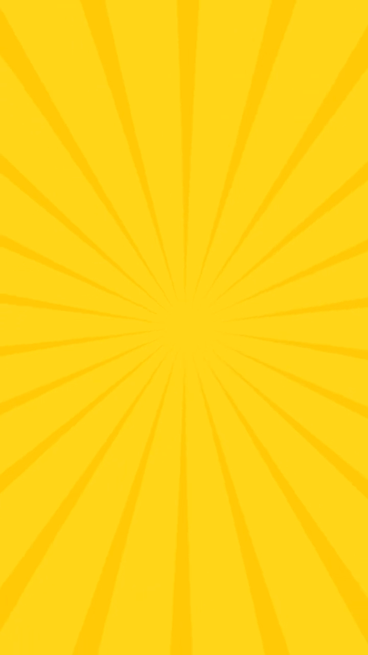Vibrant Yellow Animation Background Videos