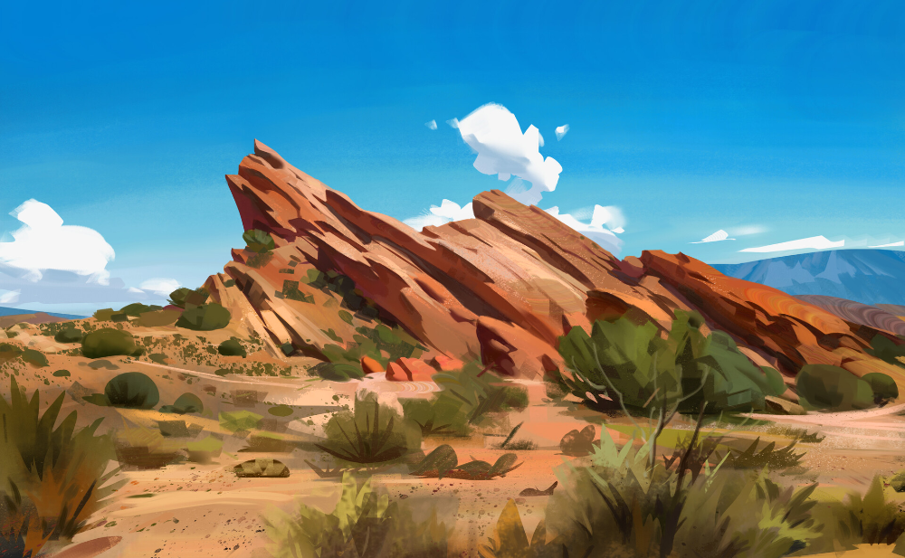 Rapid Art in Seconds: Colorful Background Speed Paints