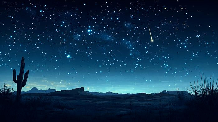 Free Desert Night Sky Photography Downloads