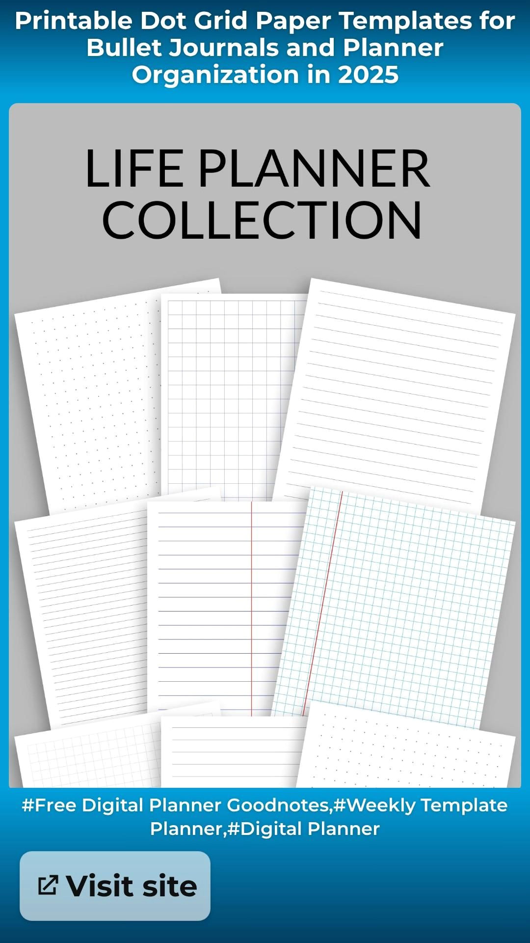 5-Minute Bullet Journal Hack: Instant Dot Grid Templates