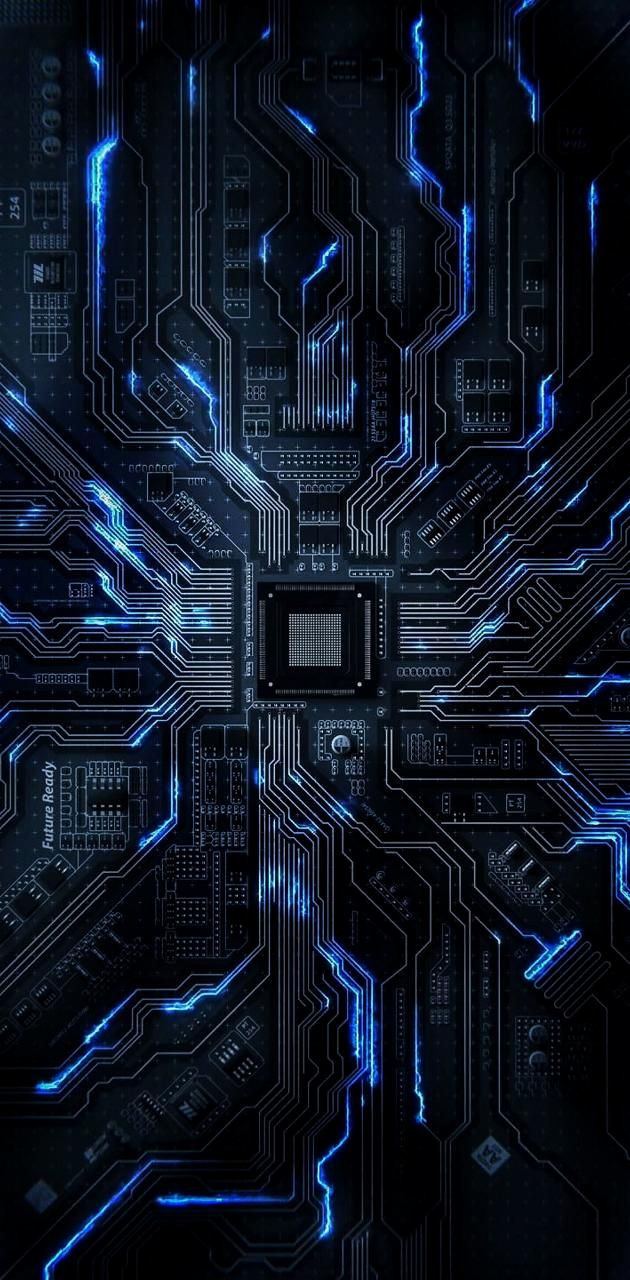 Eye-Catching Chip Circuit Wallpapers
