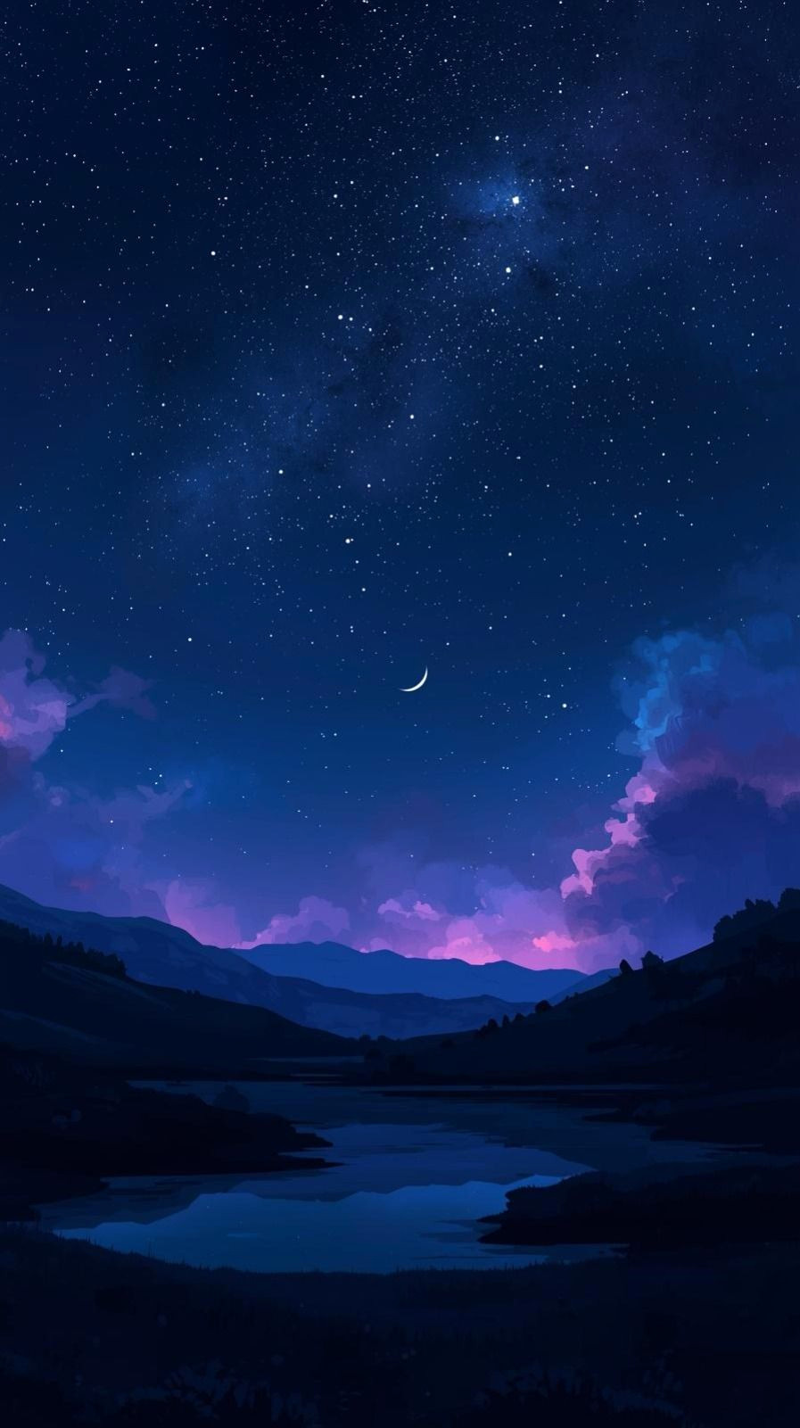 Calming Night Sky Wallpapers to Soothe Your Mind