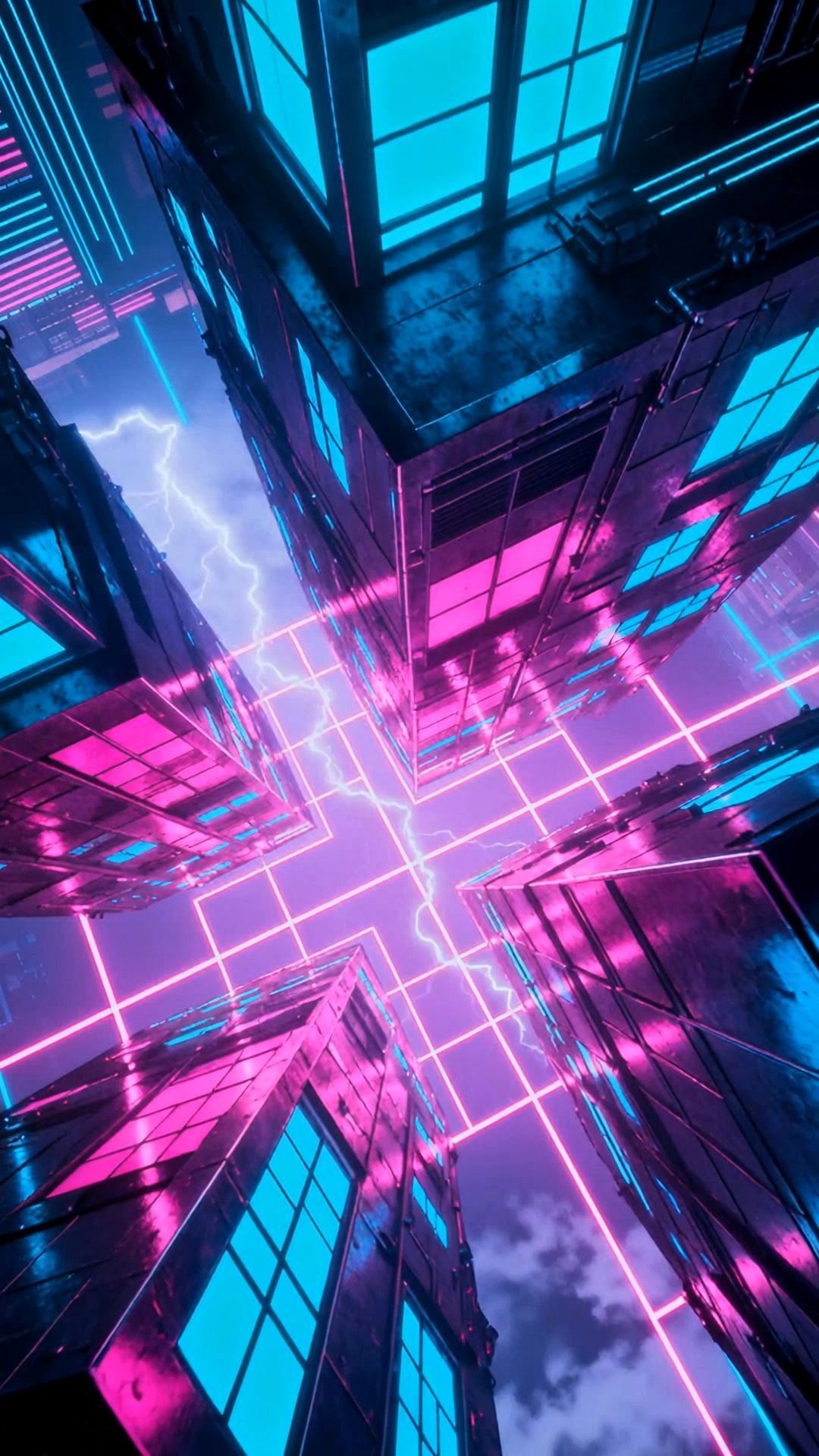 MAGENTA MAGIC in the CITY NIGHTS