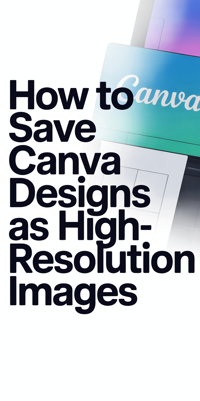 Save Canva Designs with Perfect Details