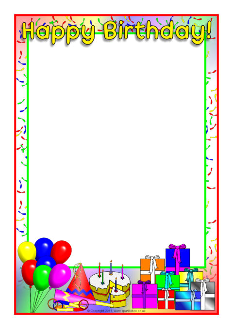 Birthday Party Decor in a Page
