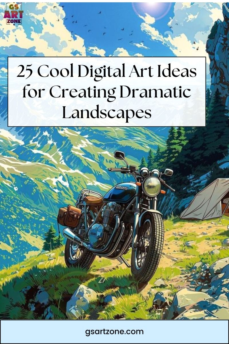 Dramatic Landscapes: 25 Must-See Digital Art Inspiration