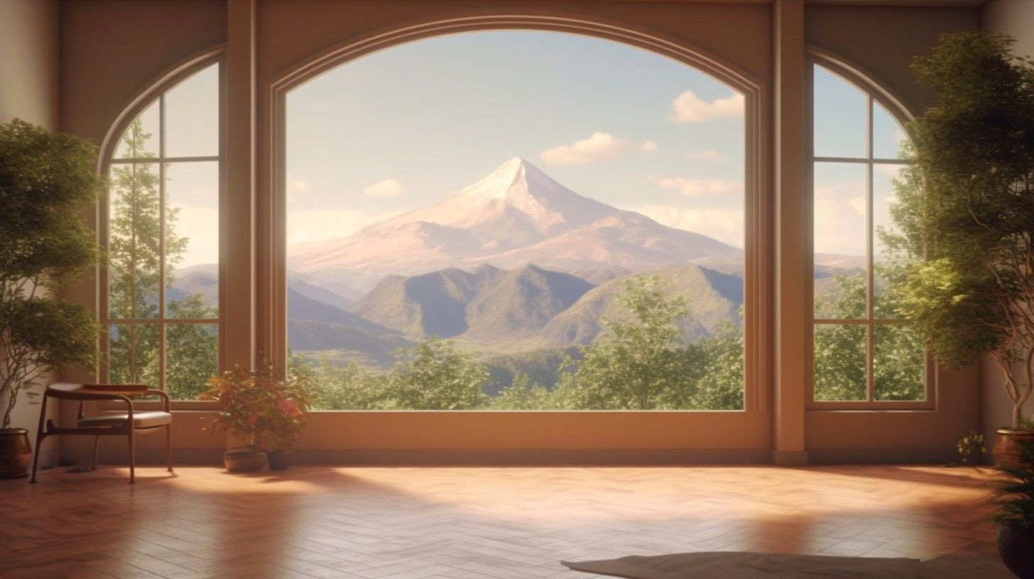 Transform Your Home Office with Epic Virtual Backgrounds: Mountains & More!