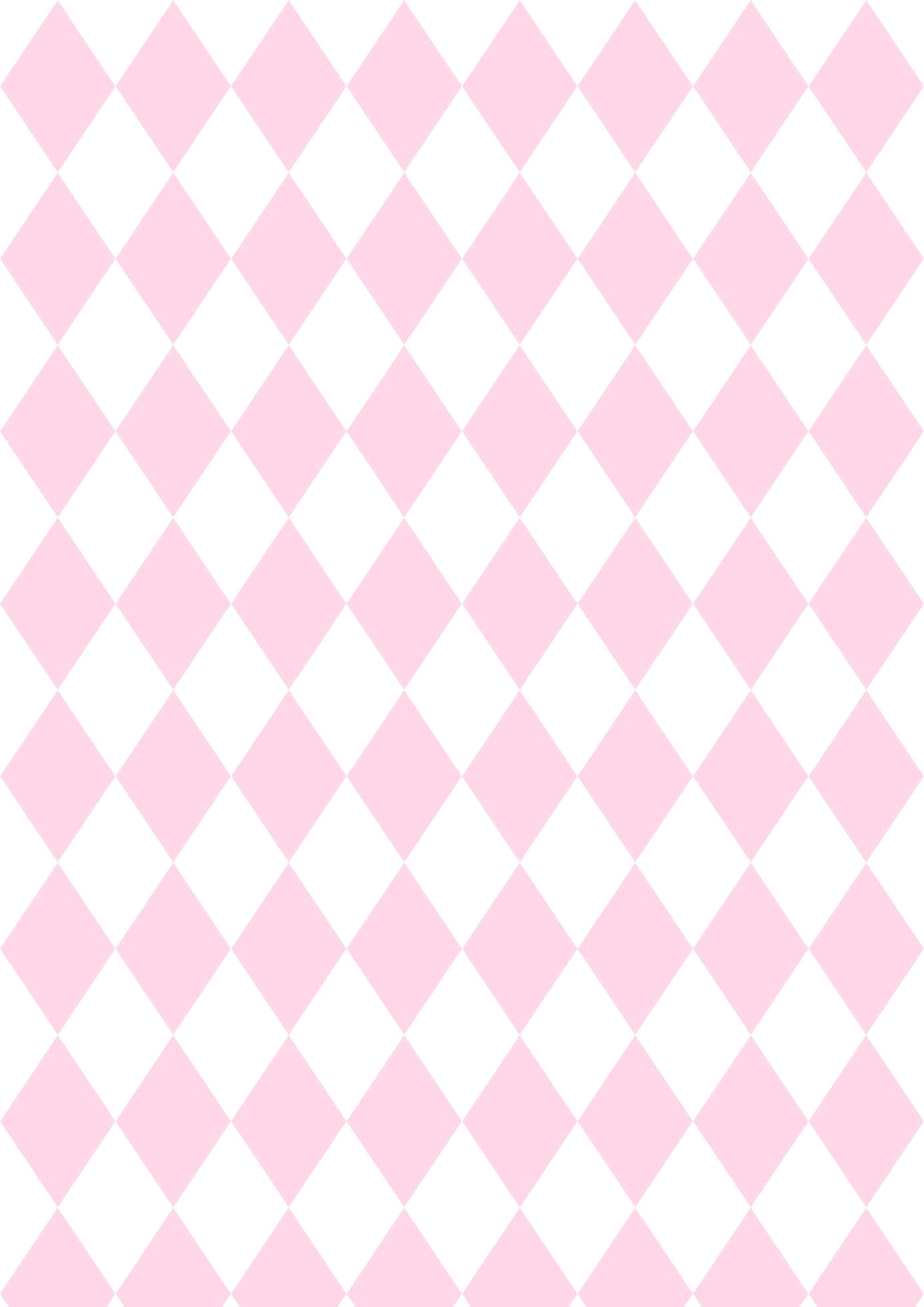 Free Pink Harlequin Digital Scrapbooking Paper