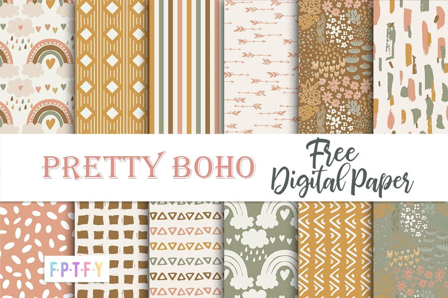Instant Digital Scrapbooking Papers for Free